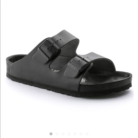 Birkenstock Shoes - Birkenstock Monterey Black all leather sandal